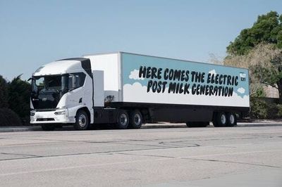 Oatly's new electric trucks will drastically reduce its carbon footprint