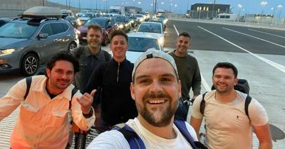 Brit stag-do stranded abroad purchase bikes to complete epic 230-mile trip home