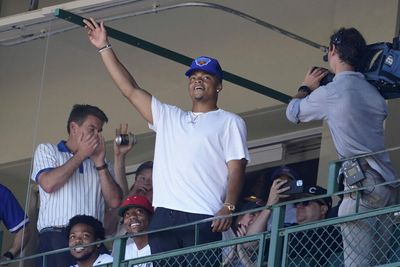 WATCH: Bears’ Justin Fields, Cole Kmet blast home runs at Wrigley Field