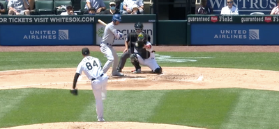 MLB umpire Ed Hickox astonishingly called a ball on a pitch right down the middle