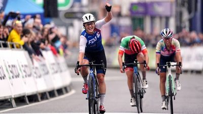 Australian Grace Brown surges into overall lead at Women's Tour in England after stage-four victory