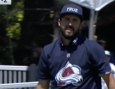 Denver native Mark Hubbard not-so-subtly trolls Canada with Avalanche shirt on PGA Tour