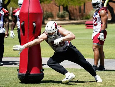 WATCH: J.J. Watt takes a tumble in final practice of OTAs