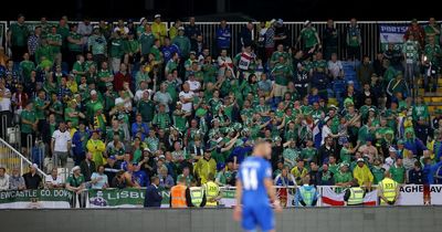 Northern Ireland fans chant 'cheerio' at manager Ian Baraclough following Kosovo loss
