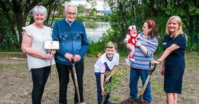 Lanarkshire village group given 30 trees to help mark the Queen's Platinum Jubilee
