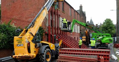 Demolition of crumbling Dumfries town centre building set to resume