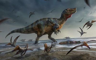 Europe's largest meat-eating dinosaur found on Isle of Wight