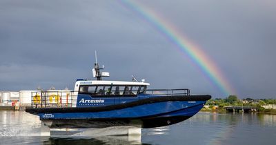 "Flying" Belfast-made electric marine vessel launches, paving way for 1,000 jobs