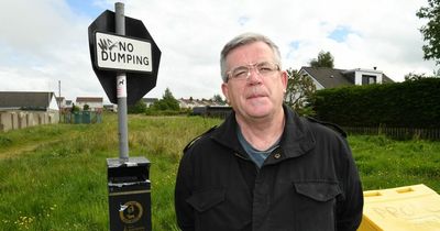 Councillor confronts community volunteer after rubbish is left near his North Lanarkshire home