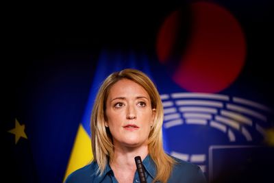 European Parliament "firmly behind" Ukraine's EU candidate bid -President Metsola