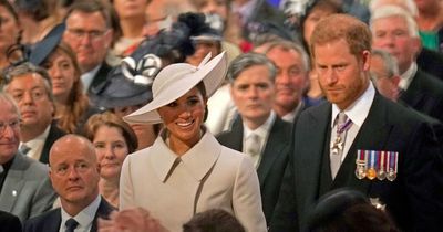 Harry and Meghan assigned Jubilee seats so they 'wouldn't be photographed' with royals