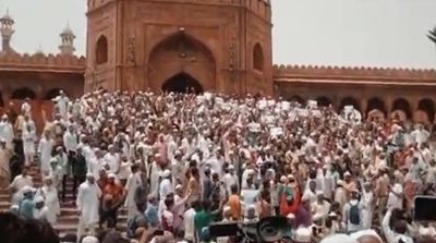Prophet Comments Row : Massive protest at Jama Masjid in Delhi after namaz; Shahi Imam blames AIMIM