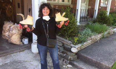 Woman reunited with skates after 40 years in modern-day Cinderella story