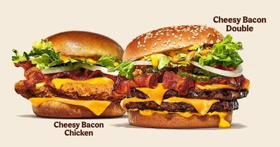 Burger King's Cheesy Bacon Lover is back on menu - and you can get a free burger