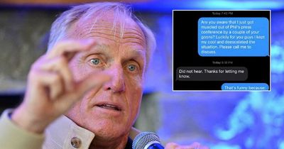Phil Mickelson’s biographer in telling Greg Norman exchange after LIV Golf press ejection