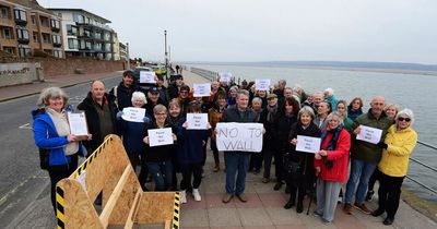 Work begins on controversial £10m flood wall some think will 'ruin' promenade