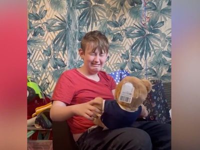 Boy receives incredible birthday present from his mother one month after her death