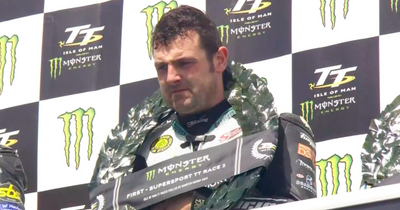 Isle of Man TT results: Emotional Michael Dunlop celebrates 21st win after Supersport masterclass