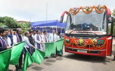 Agartala-Kolkata bus service via Dhaka resumes after two years