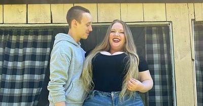 Obese woman who 'gave up' on love now has baby with fitness trainer half her size