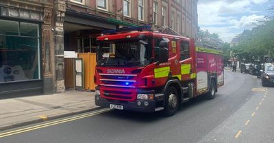 Fire service statement after crew called to Nottingham city centre