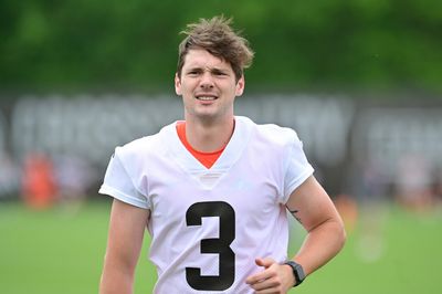 Watch: Cade York kicking at OTAs, makes 60+ yarder