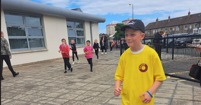 Edinburgh schoolchildren run 'all the way around Scotland' in fight against obesity