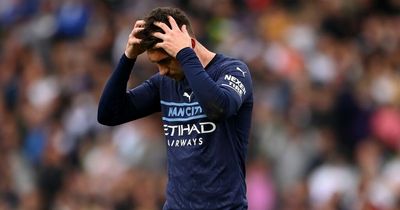 Man City defender Aymeric Laporte reacts after PFA snub as Liverpool stars dominate