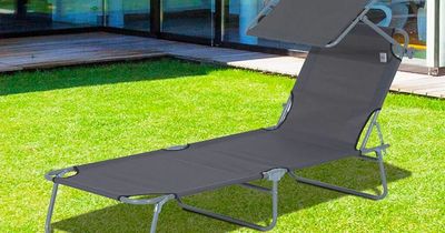 Amazon shoppers are snapping up this folding sun lounger now on sale for just £28