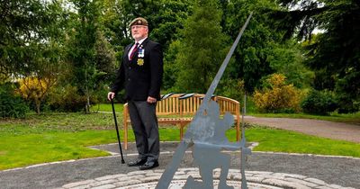 Erskine charity unveils a moving tribute to mark 40th anniversary of the Falklands conflict