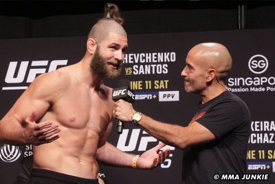 Photos: UFC 275 official weigh-ins and faceoffs