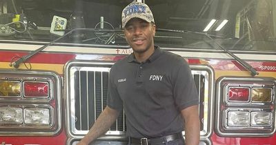Off-duty firefighter rescues toddler from burning building on his drive home