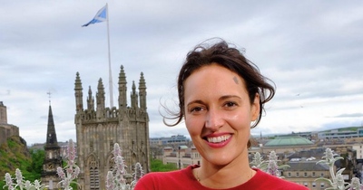 Phoebe Waller-Bridge visits Edinburgh Johnnie Walker Princes Street attraction