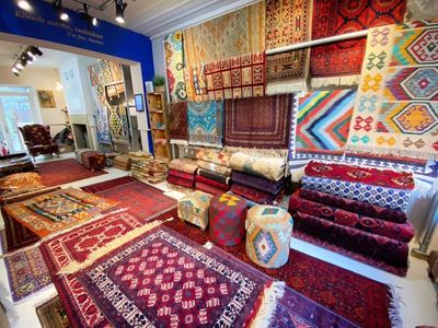 The RAF veteran who sells Afghan carpets in Yorkshire
