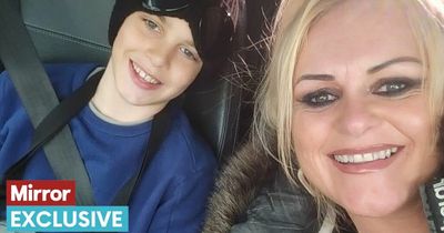 Mum's desperate warning over online craze as she begs for more time for 'brain dead' son