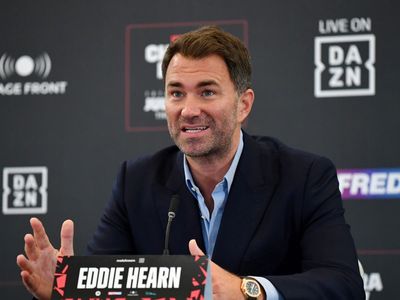 Anthony Joshua ‘confident about gameplan’ for Oleksandr Usyk rematch, says Eddie Hearn