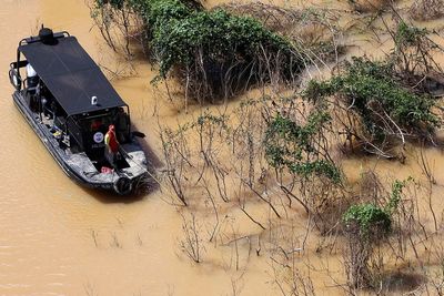 Brazil search teams find possible human remains in river where journalist vanished