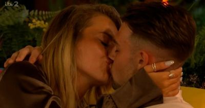 Love Island: Andrew and Tasha open up to each other and share a romantic kiss