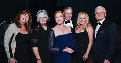 Julie Andrews reunites with the Sound of Music co-stars as she's honoured for career