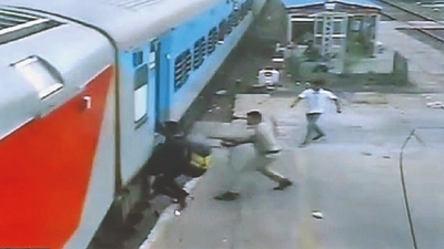 RPF cop saves man’s life at Chennai Central railway station