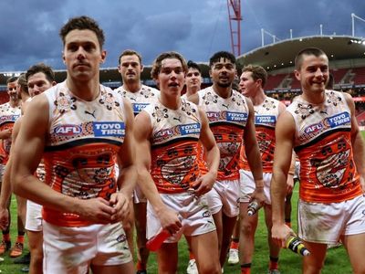Giants not giving up on spot in AFL finals
