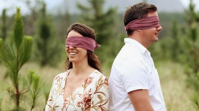 Sunshine Coast photographer pairs blindfolded models for intimate Stranger Sessions shoot