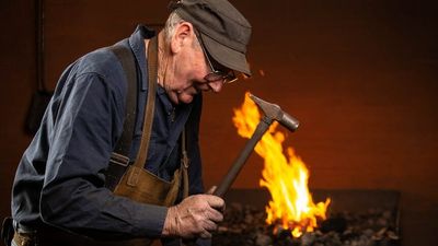 Bespoke blacksmithing and its fans keep ancient trade alive