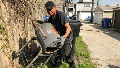 Scouring Chicago alleys for scrap metal is a hard way to make a living. Just ask Francisco Garcia.