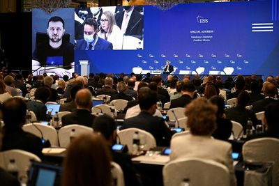 U.S. and allies trade barbs with China, but Ukraine dominates Asia security meet