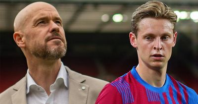 Erik ten Hag hopes Frenkie de Jong transfer will solve 'significant weakness' at Man Utd