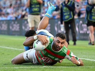 Johnston bags hat-trick in Souths NRL win