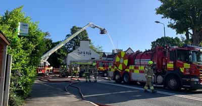 Statement over huge fire that destroyed roof of Stuart Broad's Nottinghamshire pub