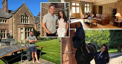 Inside Michael Owen's huge family home that's 'big enough for 12 horses'