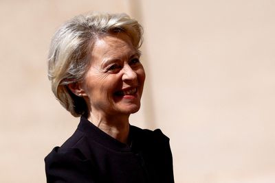 EU's von der Leyen tells Zelenskiy opinion on membership ready next week